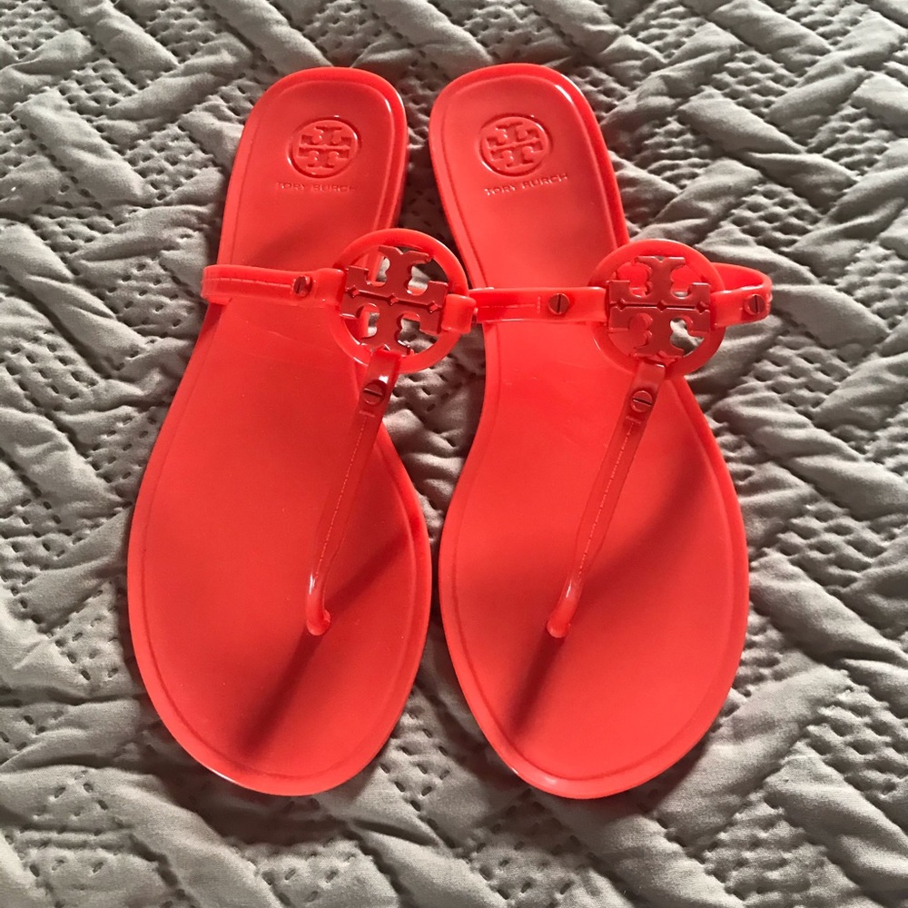 Sale!!! Tory Burch Mini Miller jelly thong sandal